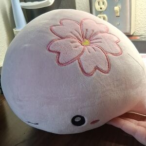 Pwuffy Pink Mochi Whale Plush